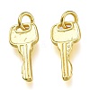 Brass Pendants KK-P189-03G-2