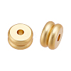 BENECREAT 30Pcs Matte Style Brass Beads KK-BC0003-12-1