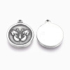 304 Stainless Steel Pendants STAS-P225-088AS-2