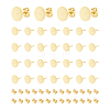 50Pcs 304 Stainless Steel Stud Earring Findings STAS-UN0059-21B-1