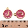 Golden Plated Alloy Enamel Charms LS-ENAM-S118-08J-3