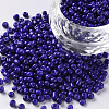 Baking Paint Glass Seed Beads SEED-US0003-3mm-K6-1