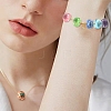 70Pcs 7 Colors Dyed Synthetic Riverstone Beads G-YW0002-99-6