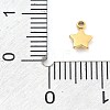 Ion Plating(IP) 304 Stainless Steel Charms STAS-P379-06A-G-3