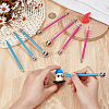 8Pcs 2 Colors DIY Stainless Steel Sculpture Tools AJEW-BC0008-93-3
