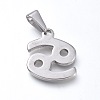 Non-Tarnish 304 Stainless Steel Pendants STAS-L210-06H-P-01-1