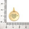 Brass Micro Pave Cubic Zirconia Pendants KK-U033-11G-03-3