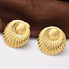 304 Stainless Steel Stud Earrings EJEW-U047-32G-2