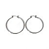 Stainless Steel Hoop Earrings SQ4494-2-1