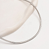 Stainless Steel Collar Necklace QV1917-3-3