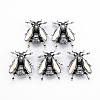 Natural White Shell Beetle Brooch PALLOY-Q438-009A-RS-4