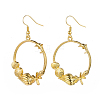 Brass Dangle Earrings EJEW-JE03401-04-1