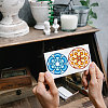 Mandala Theme Carbon Steel Cutting Dies Stencils DIY-WH0309-1599-6