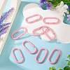 10Pcs Alloy Spring Gate Rings FIND-TA0009-25D-4