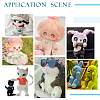 6Pcs 3 Style Plastic Action Figure Movable Skeleton DOLL-PH0001-16-3