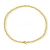 Bohemia Brass Round Beaded Stretch Bracelets TK0566-35-1