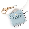 Portable PU Leather Bag Keychain PW-WGA9343-05-1