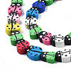 Handmade Polymer Clay Bead Strands CLAY-N011-43B-01-3