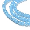 Imitation Jade Glass Beads Stands EGLA-A035-J4mm-B07-4