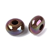 Opaque Acrylic European Beads OACR-E033-19A-2