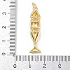 Brass Enamel Pendants KK-P339-24G-04-3