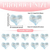 30Pcs Transparent Glass Beads GLAA-TADJ0001-02F-3