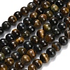 Natural Tiger Eye Beads Strands G-F591-18-8mm-08-4