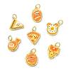 7Pcs 7 Styles Brass Pendants KK-CJ0005-63-8