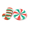 Christmas Theme Handmade Polymer Clay Cabochons CLAY-Q004-26A-1