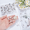 80Pcs Plastic Imitation Pearl Anti-glare Lapel Pins Brooches JEWB-SP0001-12A-3