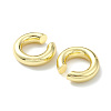 Rack Plating Brass Ring Cuff Earrings for Women X1-EJEW-H135-01G-01-2