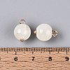 Alloy Glass Pendants GLAA-P080-04G-13-3