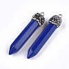Opaque Acrylic Pointed Pendants RB-T009-18A-04-2