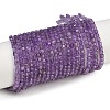 Natural Amethyst Beads Strands G-P457-B01-56-1