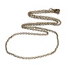 Iron Cable Chain Necklace Making NJEW-JN01385-04-2