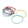 120Pcs 12 Colors Korean Waxed Polyester Cord Bracelet Making AJEW-TA0001-23-3