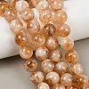 Heated Natural Citrine Beads Strands G-L657-B01-12mm-1