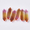 Two Tone Glass Double Terminated Point Beads GLAA-S167-12H-1
