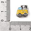 304 Stainless Steel European Beads STAS-D153-09B-ASP-3
