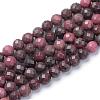 Natural Rhodonite Bead Strands G-R411-07-10mm-1