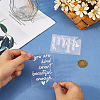 Waterproof PET Car Rearview Mirror Stickers DIY-WH20001-71C-3