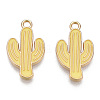 Light Gold Plated Alloy Pendants LS-ENAM-T009-12C-2
