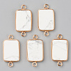 Natural Howlite Links G-R464-002H-1