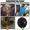Polyester Wall Mounted Electric Fan Dust Cover AJEW-WH20010-65A-4