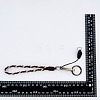 3Pcs Boho Macrame Wristlet Keychain Keying KEYC-SW00004-08-7