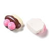 Opaque Resin Imitation Food Decoden Cabochons RESI-H165-07-2