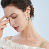Brass Dangle Earring EJEW-TAC00022-8
