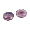 Natural Colorful Fluorite Cabochons G-H1596-FR-25mm-26-2