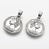 Tibetan Style Alloy Pendants PALLOY-F133-06AS-2