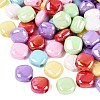 UV Plating Opaque Acrylic Beads OACR-Q203-04-1
